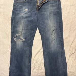 Tattooers Jeans - Lucky Brand Men's Relaxed Blue Jeans